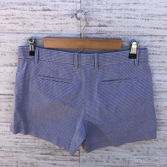 KHAKIS by GAP High Rise Grey Stripe shorts | SIZE 2 - Picture 2 of 6